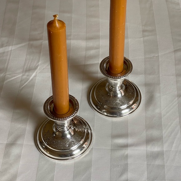 Vintage Birks candleholders - Picture 8 of 8